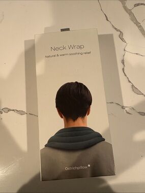Neck Wrap in Dark Gray – Cozy Warm Relief